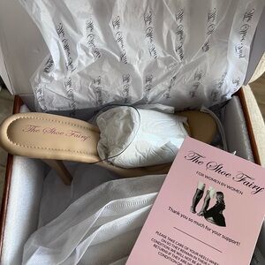 NEW The Shoe Fairy Naked Heel